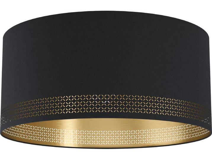 EGLO Esteperra - Plafondlamp - E27 - Ø 47\,5 cm - Zwart