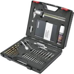 Exact 70562 Gewindeschneidsatz 36teilig HSS metrisch M3, M4, M5, M6, M8, M10, M12