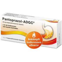 PANTOPRAZOL ADGC 20 mg magensaftres.Tabletten 7 St