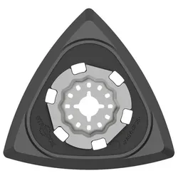Deltaschleifplatte STARLOCK für Schleifpapier 93x93x93 mm