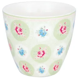 GreenGate Latte Cup Elle pale green, 9 cm, Ø 10 cm