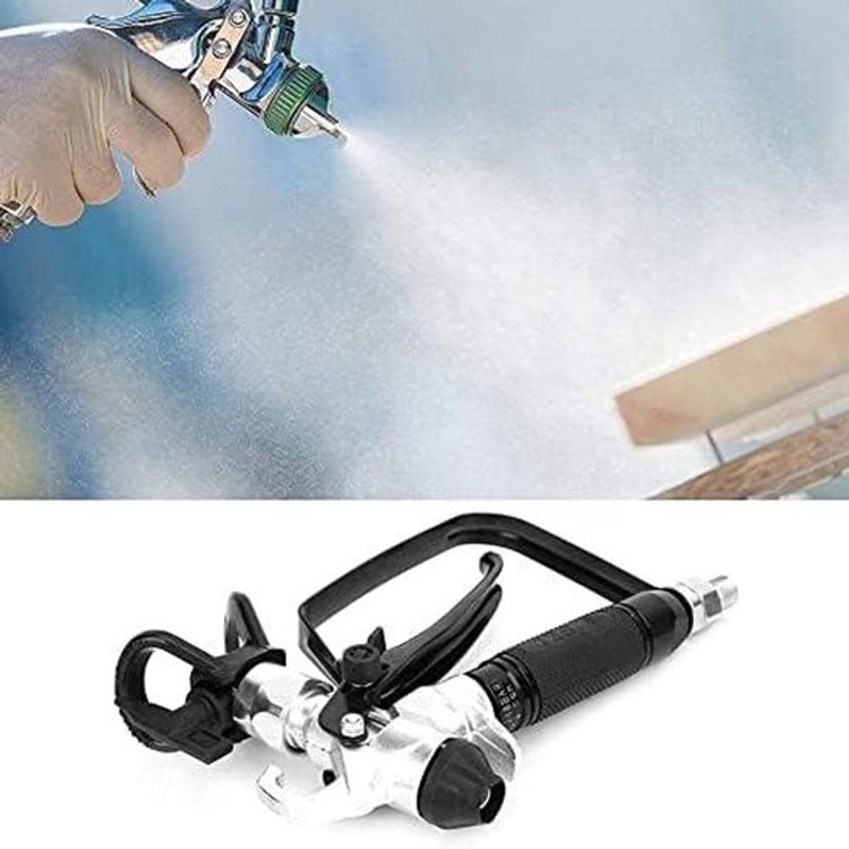 Markenlos Professionele Airless Verfspuit met 517 Tip en Inlaatdruk tot 3600 PSI van Koper en Zink