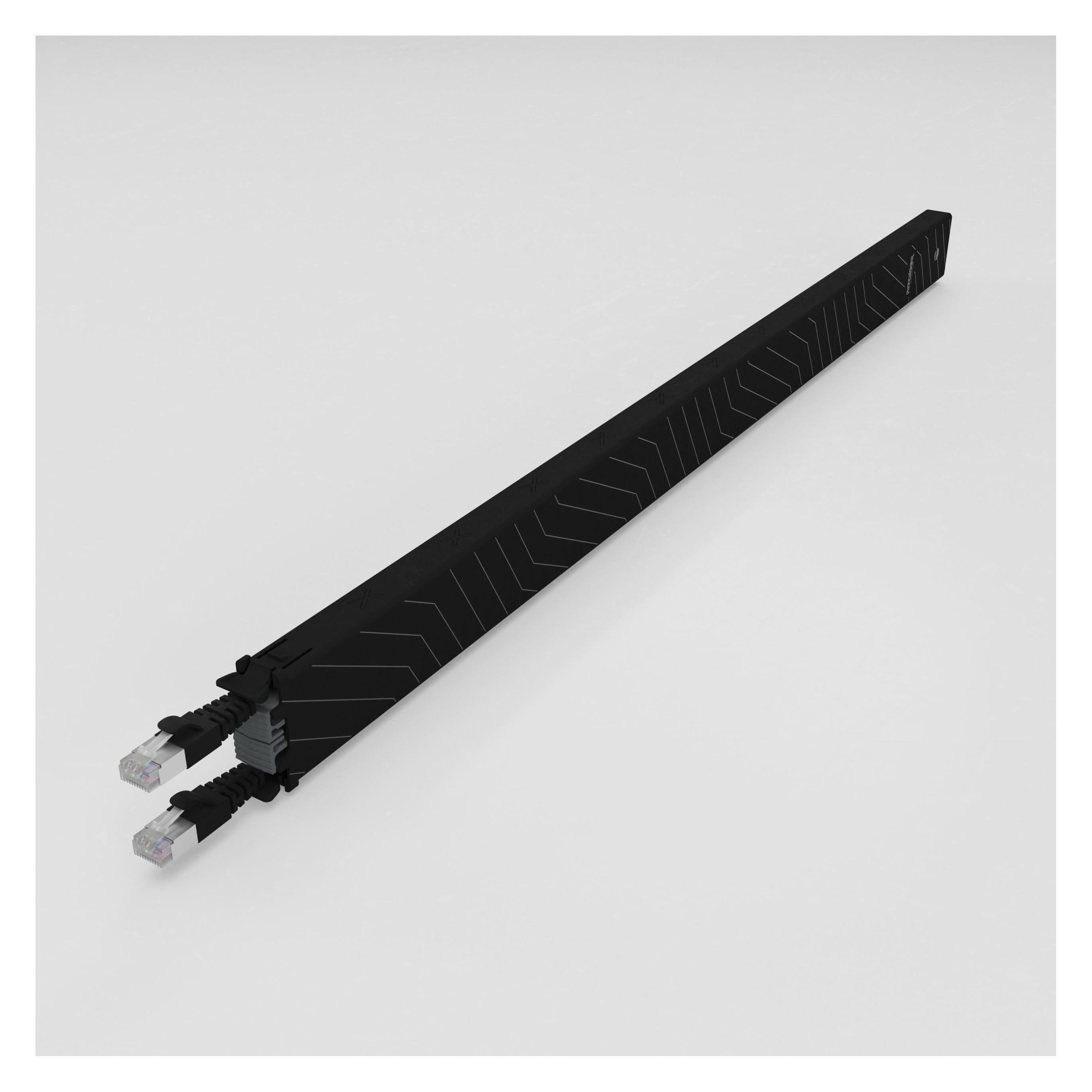 Patchbox one / Cassette / 30RU / Cat 6A, UTP, 1.8 m, Schwarz (U/UTP, CAT6a, 1.80 m) (CONE30UTPBK)