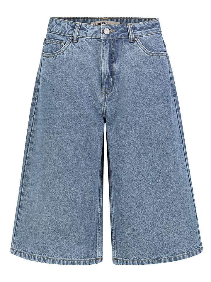 Sublevel Jeans-Bermudas in Blau - L
