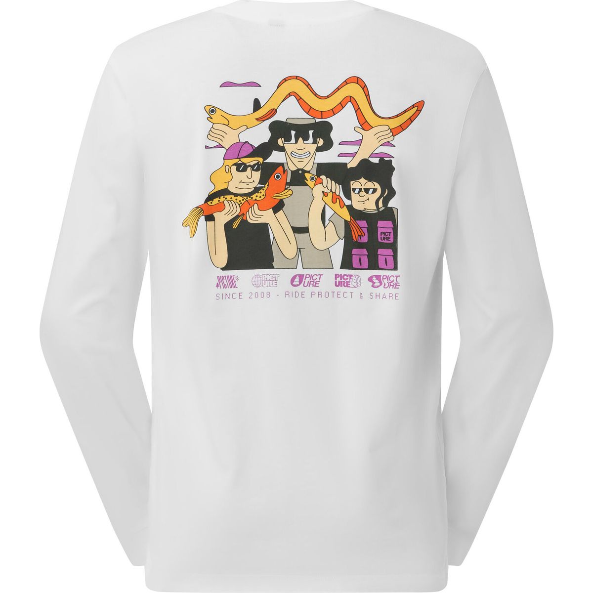 Picture Kenoma LS Tee (A) M MTS1374AWhiteM