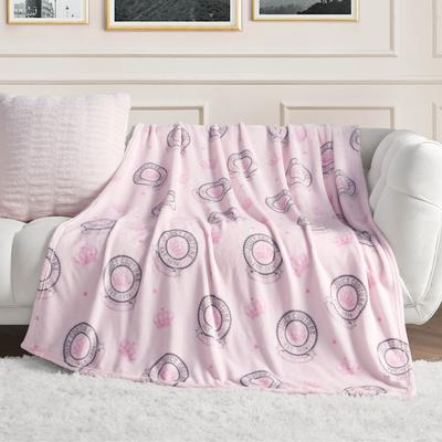 "Juicy Couture Juicy Emblem 50"" x 70"" Plush Throw"