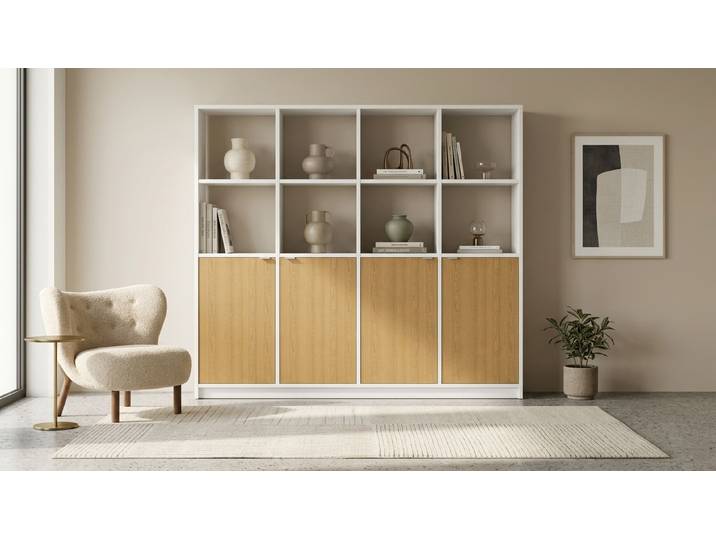 Hochwertige Schränke individuell für Sie angefertigt MDF Beschichtet MDF Weiß matt