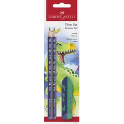 FABER-CASTELL Bleistift-Set Dino