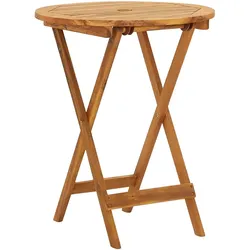 vidaXL 3-tlg. Bistro-Set Klappbar Massivholz Akazie