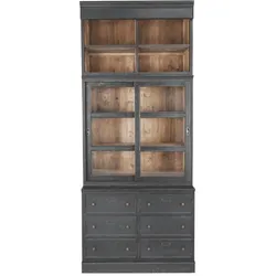 BÜCHERREGAL aus Massivkiefer H240 cm - AMSTERDAM