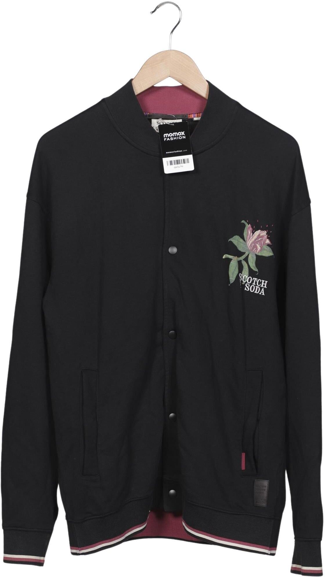 Scotch & Soda Herren Jacke, Mehrfarbig, Gr. M, Baumwolle - Second Hand