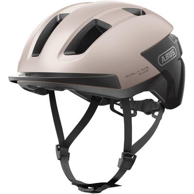 Fahrradhelm ABUS "PURL-Y ACE" Gr. L, beige (champagne gold), Helme, L Kopfumfang: 57cm - 61cm
