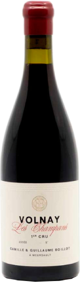 Domaine Camille & Guillaume Boillot Camille & Guillaume Boillot Volnay 1er Cru "Champans” 2023