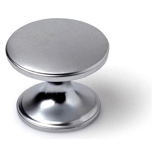REI Drehknopf 756 Silberfarben Metall Ø 33 X 27 Mm 4 Stücke (45278600)