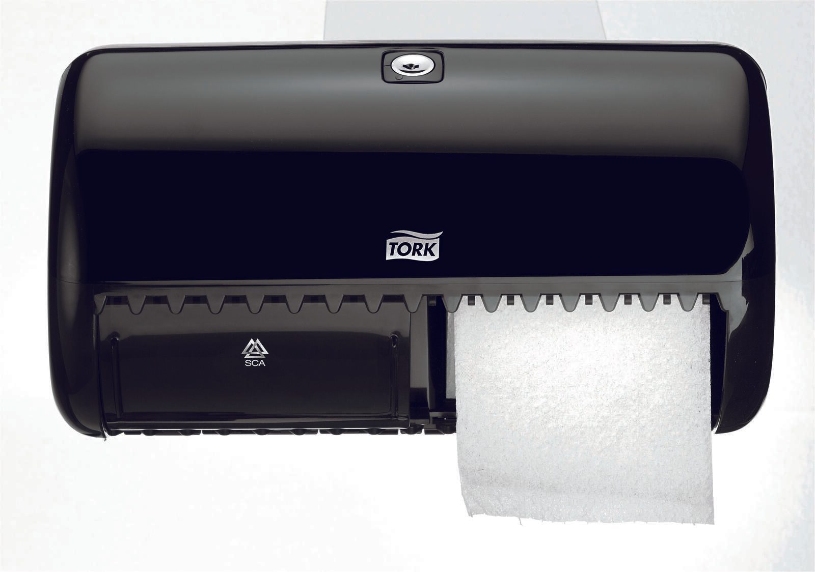 TORK Toilettenpapierspender Elevation T4 2 Rollen schwarz 557008