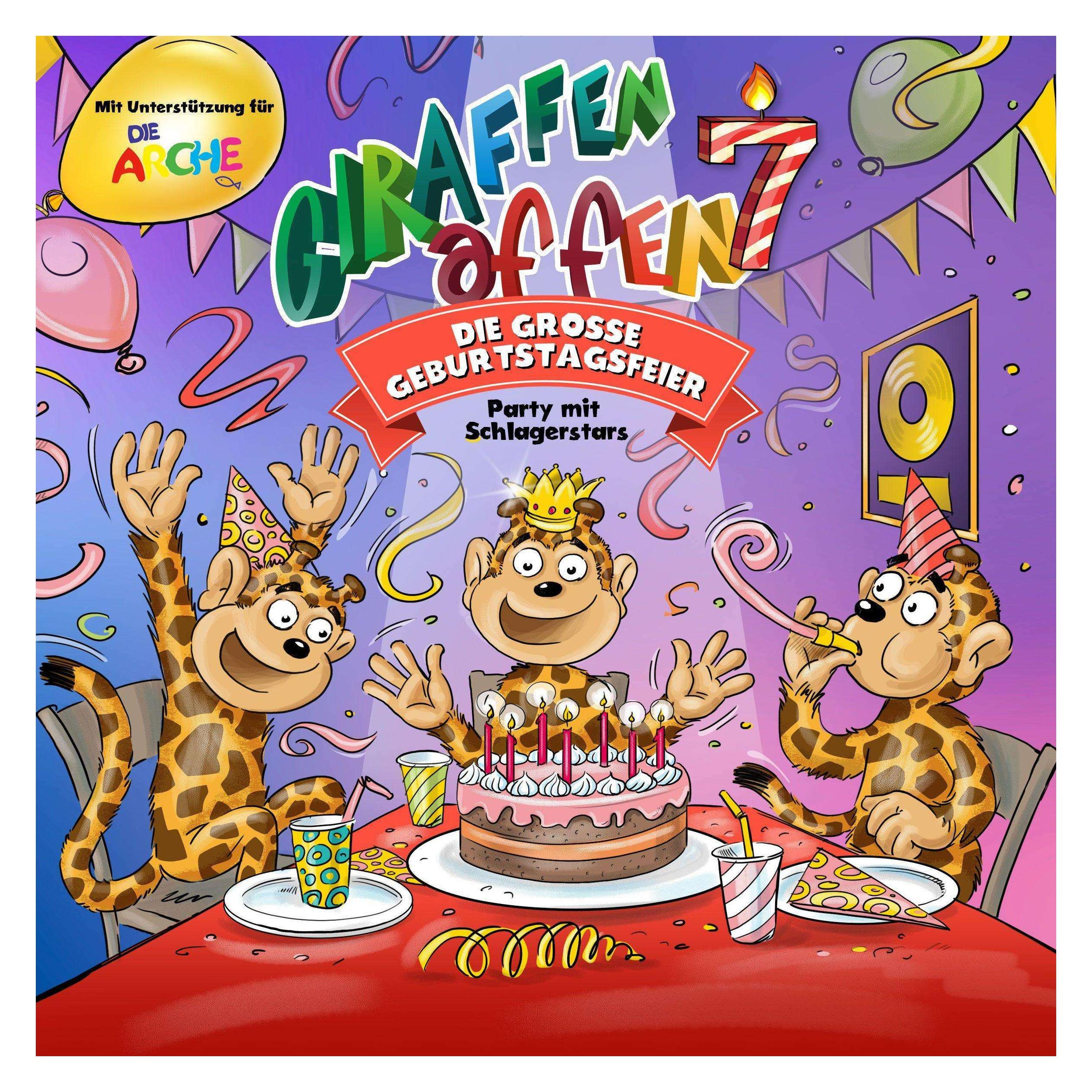 Karussell Giraffenaffen 7 (Giraffenaffen, Deutsch) (458837-7)