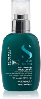 Alfaparf Milano Semi di Lino Reconstruction Anti-damage Shield Cream condicionador restaurador leave-in para cabelo normal e resistente 125 ml. Semi di Lino Reconstruction Anti-damage Shield Cream