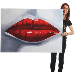 MCW, Bilder, Wandbild Lippen (120 x 85 cm)