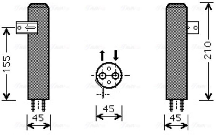 Trockner, Klimaanlage AVA COOLING HYD157 AVA