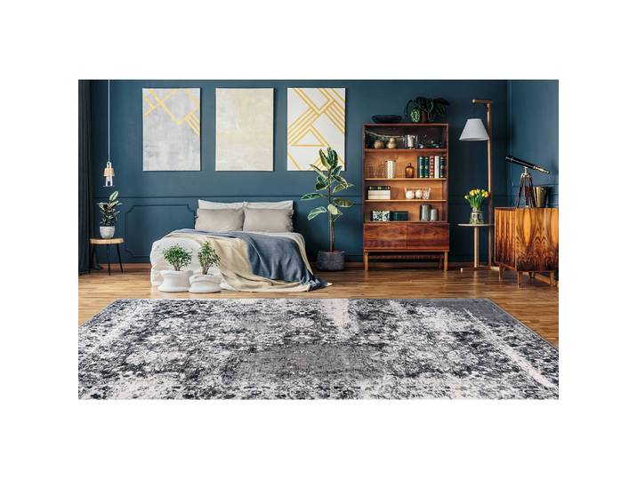 Tapis Saphira 400 Gris 160 x 230cm Tissu