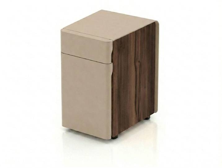 Xlmoebel Kommode Stilvolle Beigefarbene hochwertig Holzkommode Modern Kleinmöbel (1-tlg)