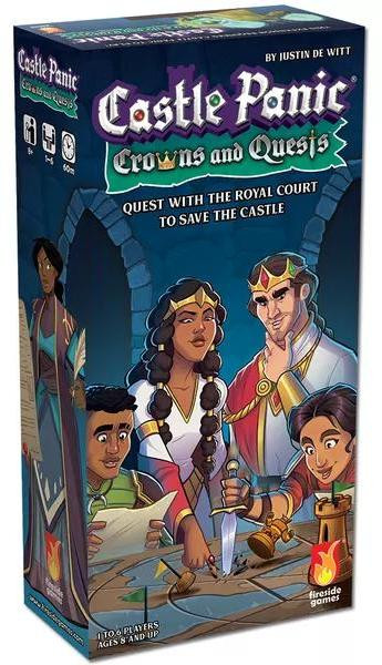 Castle Panic: Crowns and Quests Expansion Board Game voor Volwassenen en Gezin door Fireside Games