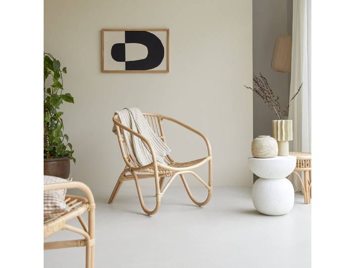Sessel aus Rattan Vintage Rattan - Natur - Rattan