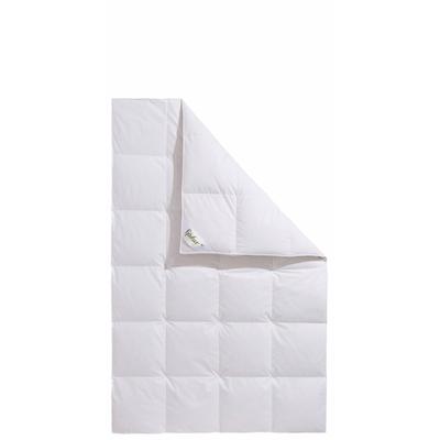 Federbettdecke FJÖDUR "Finn", weiß, B:200cm L:200cm, Bezug: 100% Baumwolle. Füllung: 70% Federn, 30% Daunen, Bettdecken