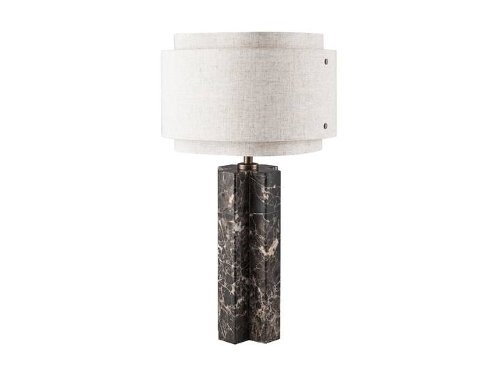 Design For The People Takai Marmor-Tischlampe Beige, Ø30x55 cm