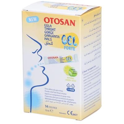 Otosan Hals- und Rachengel Forte 14x10 ml Gel