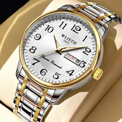 Fusion Finds Luxury Women's Quartz Watch With Waterproof Watch Design, Calendar & Luminous Display a