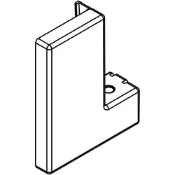 HSK Ersatzteile Glashalter oben rechts, Chrom, E88312-OR-41 E88312-OR-41