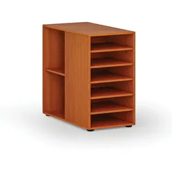 Beistell-Regalschrank für Werkbank PRIMO WOOD, links, Kirsche