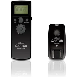 Hähnel Captur Timer Set für Sony (Angebot) (Funk, Kabel), Fernauslöser, Schwarz