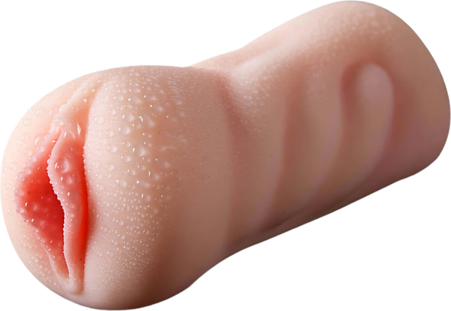 Lonely 2-in-1 - artificial vagina and artificial mouth masturbator (natural)