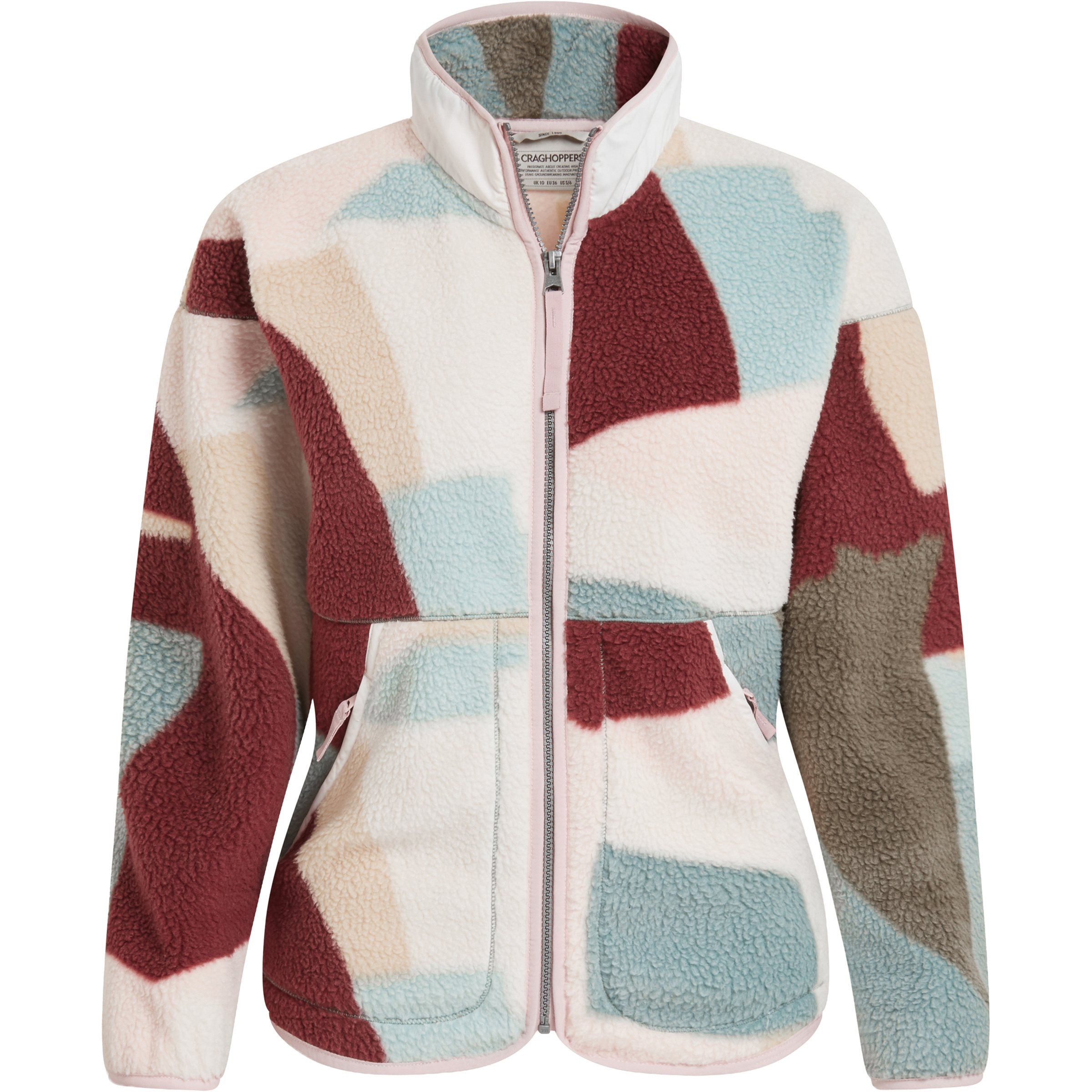 Craghoppers Dante Damen Fleecejacke mehrfarbig Größe S Lifestyle Isolierend