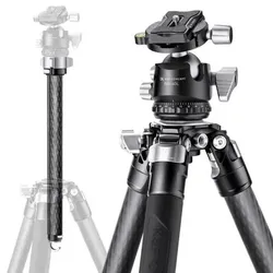 K&F Concept X284C2 Heavy Duty Stativkit Carbon mit Kugelkopf H157cm (Angebot)