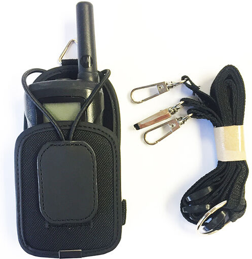 Dynascan Housse avec harnais pour talkies-walkies Housse universelle avec harnais et ceinture ajustable