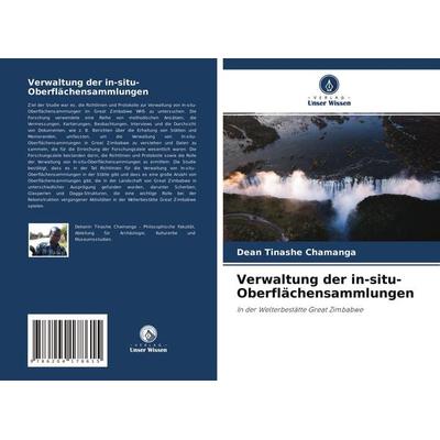 Verwaltung der in-situ-Oberflächensammlungen, Taschenbuch von Dean Tinashe Chamanga, Verlag Unser Wissen, 978-620-4-17861-5