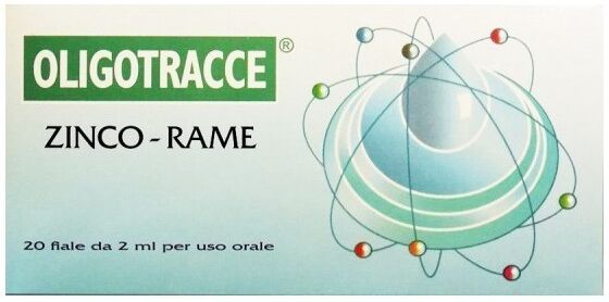 LIZOFARM Srl Zinco-Rame 20 fiale 2ml - integratore di Zinco-Rame