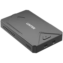 Unitek Obudowa Dysku SSD M.2 Nvme & Sata 10gbps USB, Festplattengehäuse, Schwarz