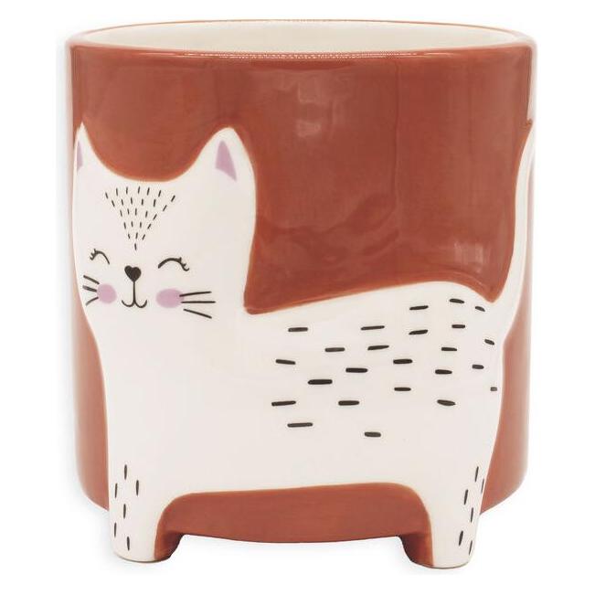 Winkee Tierischer Blumentopf Katze (13 x 14 cm) (17908)