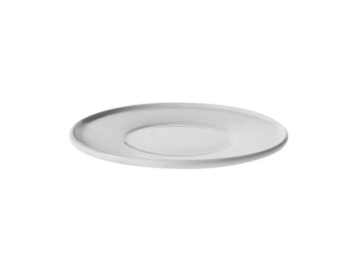 Alessi Plat pour tasse à thé PlateBowlCup Blanc