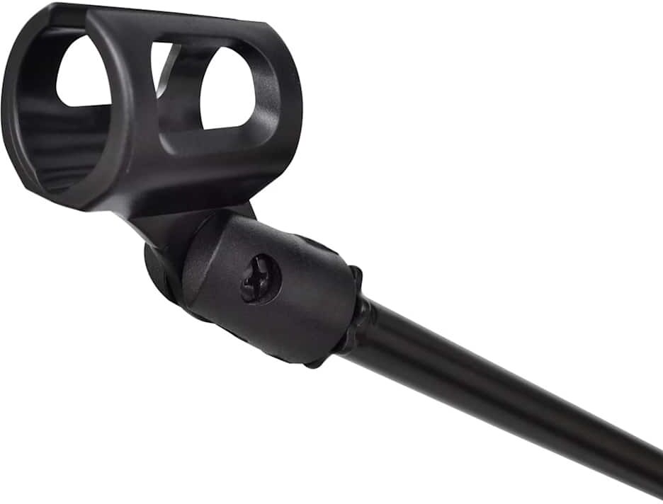 vidaXL Pied de microphone réglable en hauteur et pliable