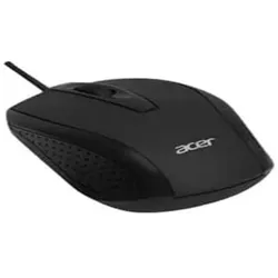 Acer Maus Maus mit Usb Optisches Kabel Schwarz, Hlk Pack