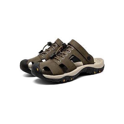 Strapazierfähige und verstellbare Herren-Sandalen mit Riemchen für den Outdoor-Bereich, bequeme Strandschuhe für Reisen, Resorts und sommerliche Freizeitaktivitäten
