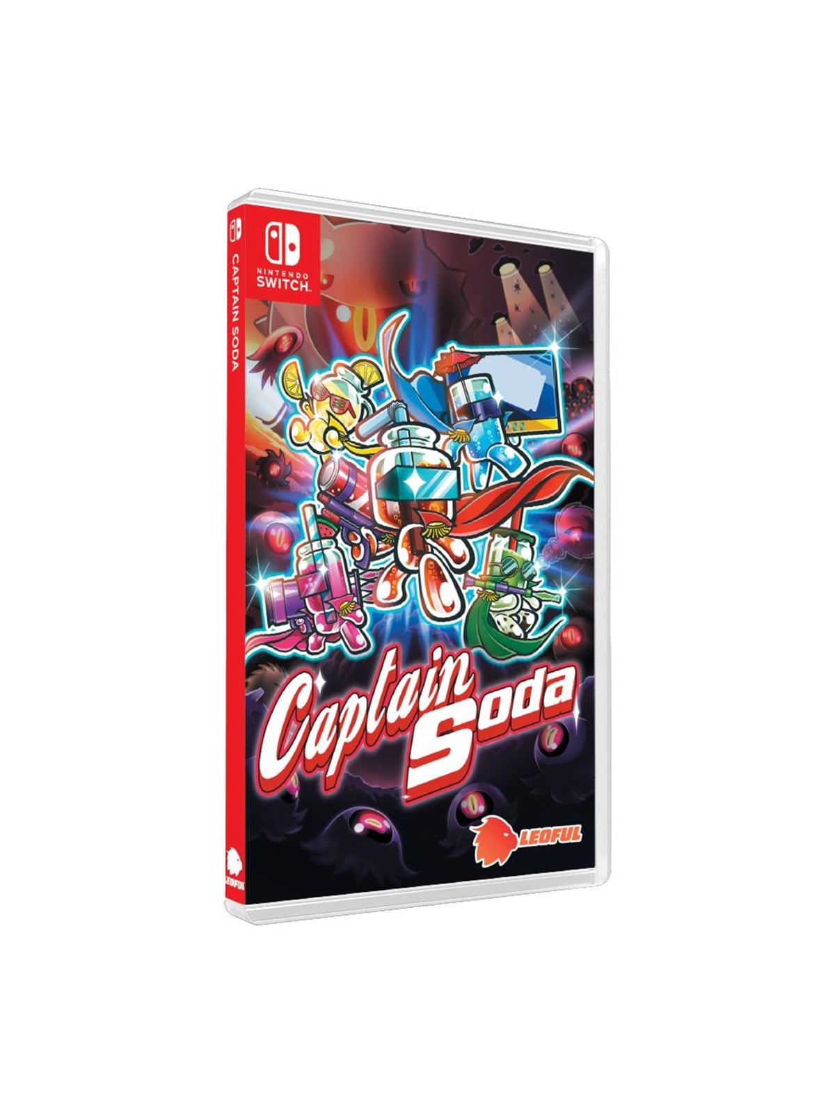 Captain Soda - Nintendo Switch - Platformer - PEGI Unknown