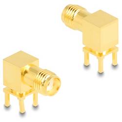 Delock 90198 90198 SMA-Adapter SMA-Buchse - SMA-Buchse 1 St.