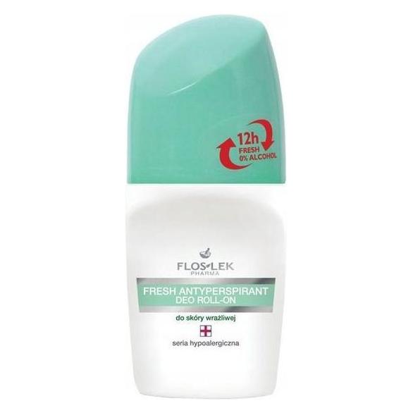 Floslek Pharma Fresh Antiperspirant DEO-ROLL ON antiperspirant for sensitive skin 50ml (Roll-on, 50 ml) (5905043002828)