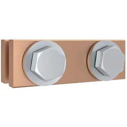 ABN XSV1613 SammelS-Schrank-Verbindersatz 1-polig, 1200A, 60x10mm, NE / NP